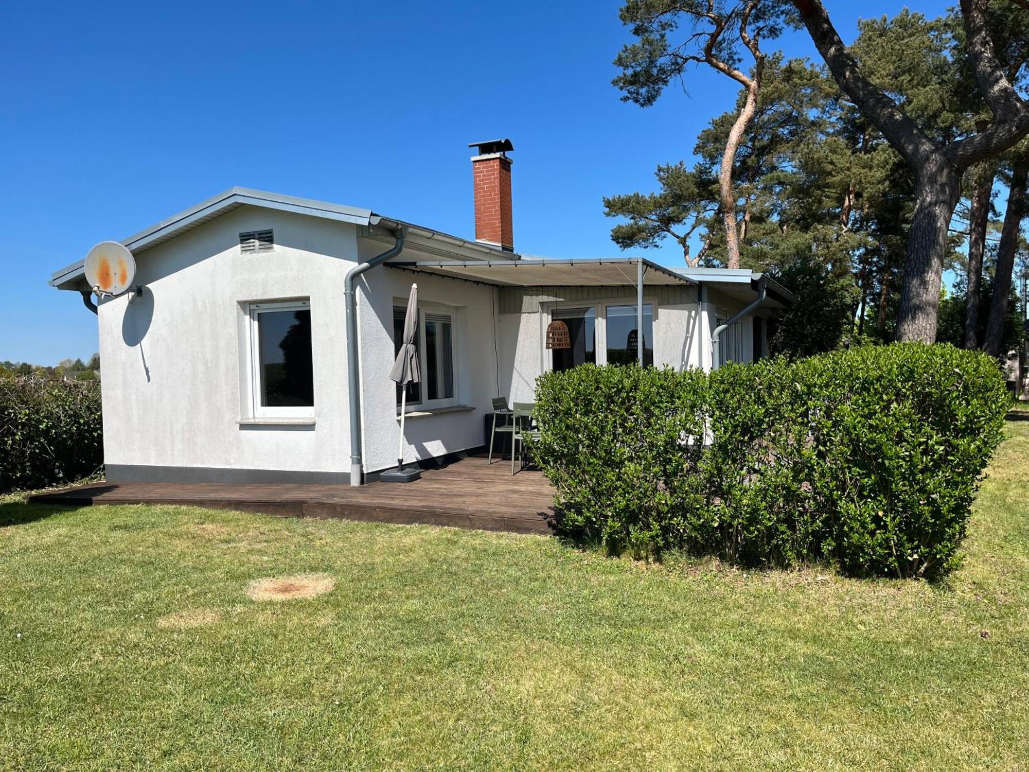 Ferienhaus Solken Mit Grosser Terrasse Und Kaminofen Plau am See Exterior foto